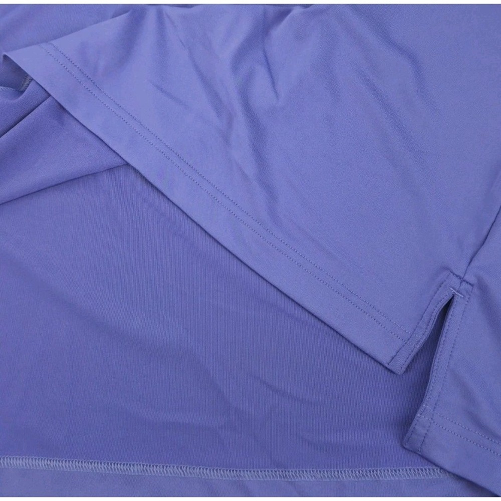 Peter Millar Mens Size Large Sean Stretch Jersey Polo Shirt Purple Travel Luxury - Picture 6 of 8